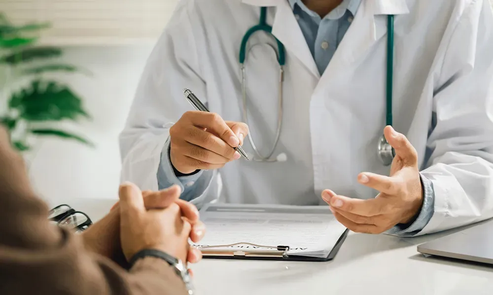 stethoscope and doctor